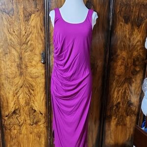 Vince Camuto Magenta Sleeveless Dress
